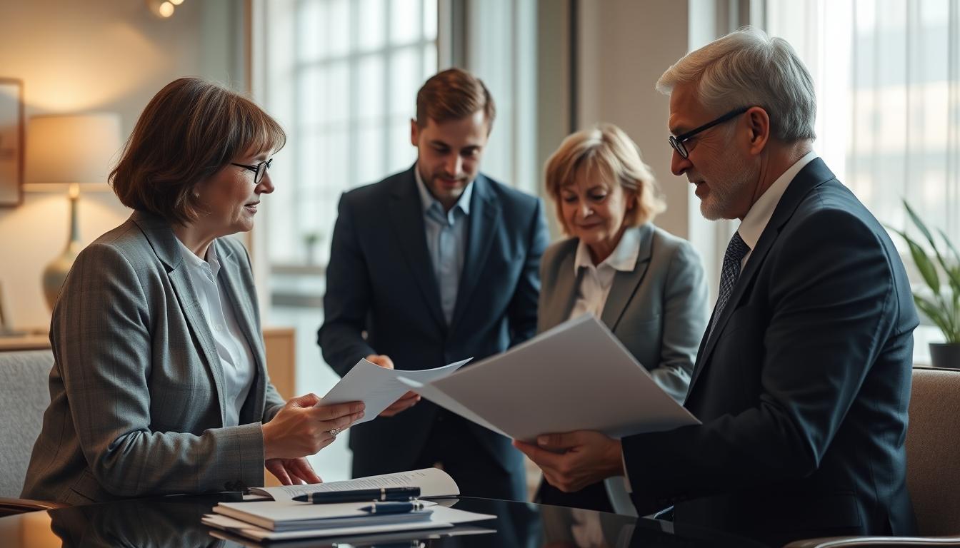 Real estate ownership transfer documents and closing confirmation